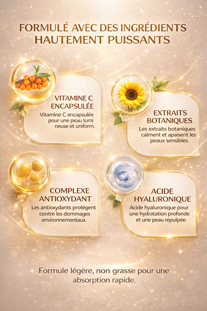 Crème Capsules Vitamine C – Éclat & Jeunesse