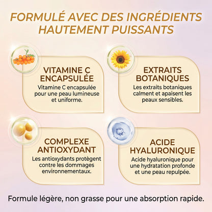 Crème Capsules Vitamine C – Éclat & Jeunesse