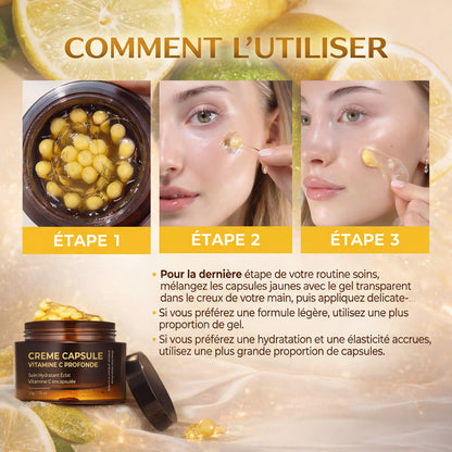 Crème Capsules Vitamine C – Éclat & Jeunesse